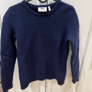 Fjall raven Navy Blue Women's Sweater wool Medium